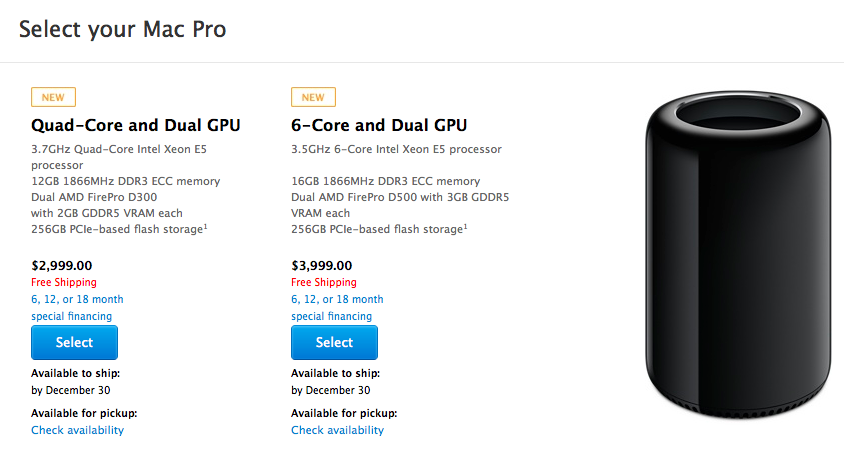 Новый Mac Pro: невероятный спрос и долгие сроки ожидания