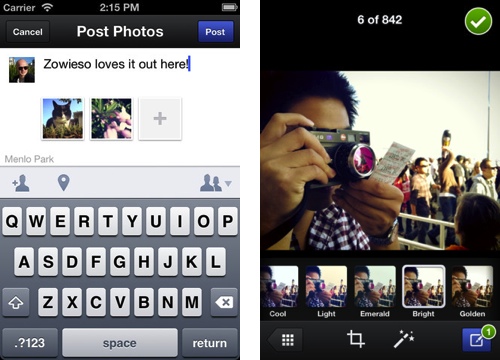 Facebook* Camera: Almost Like Instagram*