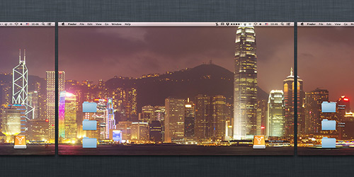 Создайте уникальную панорамную рабочую среду на Mac