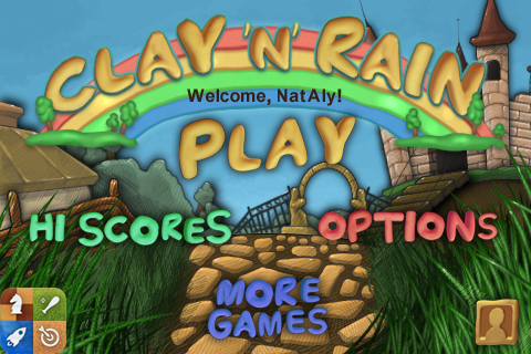 Игровой процесс Clay’n’rain Игровой процесс Clay’n’rain