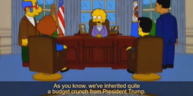 Donald Trump prediction in The Simpsons