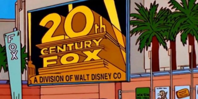 Disney acquisition in The Simpsons