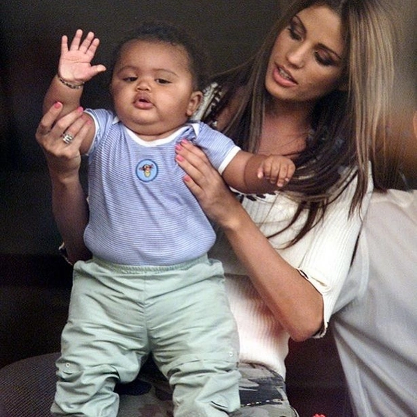 Кэти Прайс и сын Харви