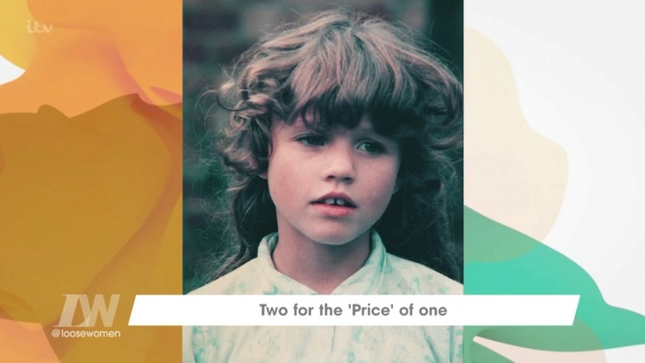 Кэти Прайс в детстве