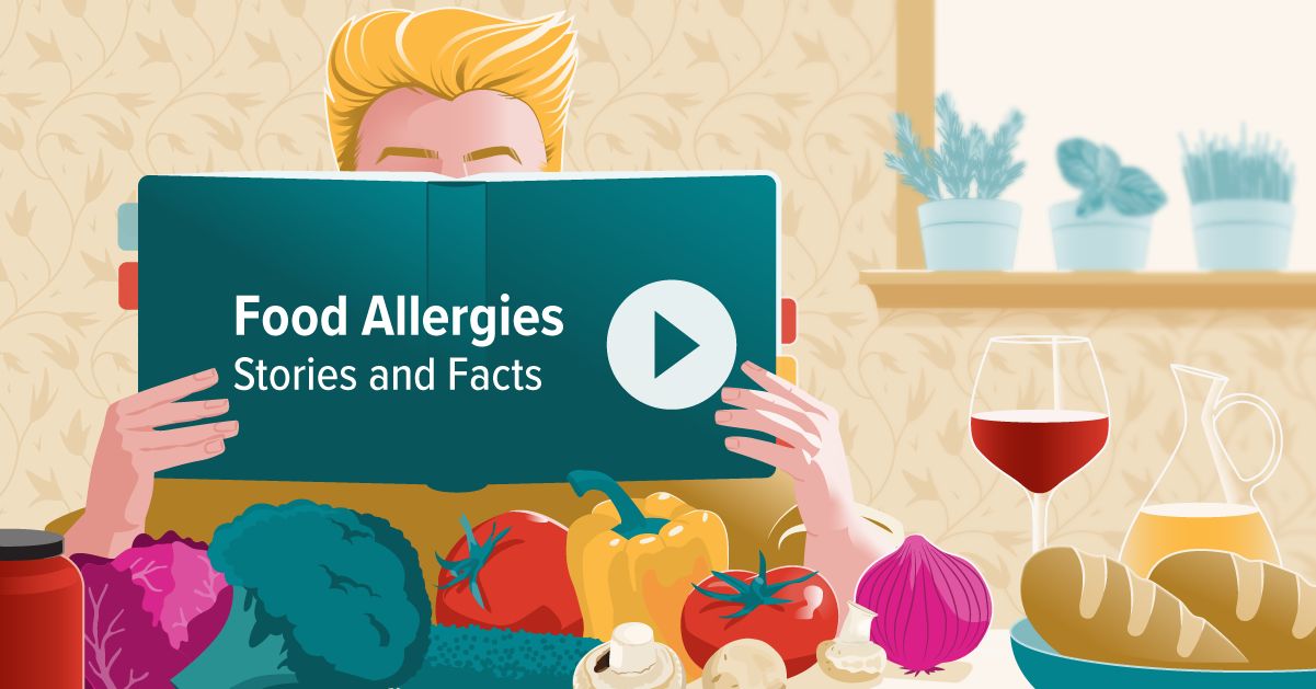 Жизненные истории и важные факты о пищевой аллергии