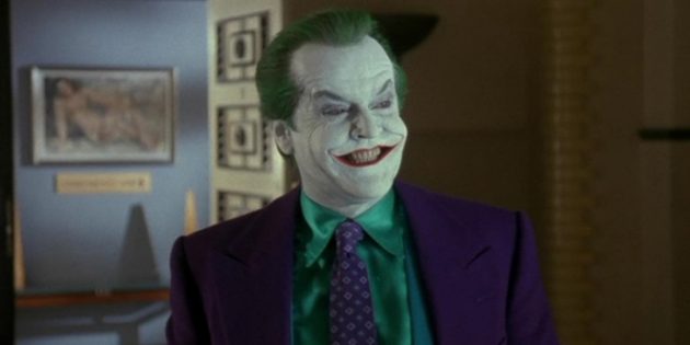 Джек Николсон в роли Джокера