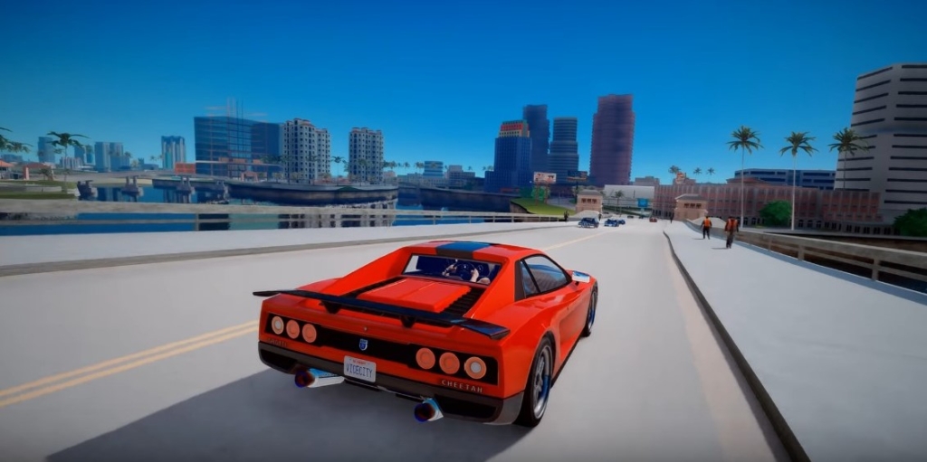 GTA V uchun yaratilgan Vice City remasteri: klassik dunyoni yangi davrga olib kirish