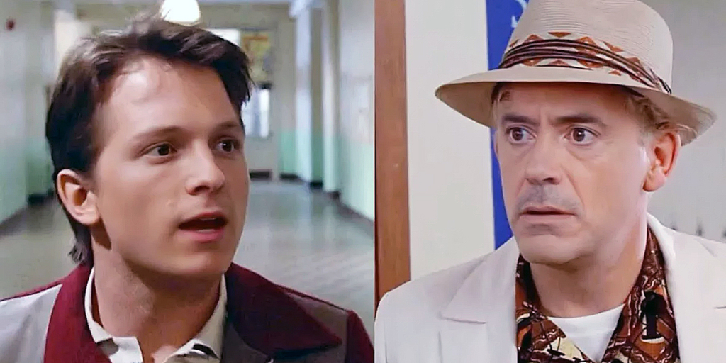 Transformasi Epik: Tom Holland dan Robert Downey Jr. Hadir di Film Klasik dengan Teknologi DeepFake