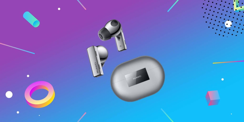 Элегантные наушники Huawei FreeBuds Pro с активным шумоподавлением по выгодной цене