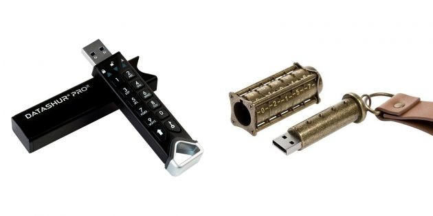 Флешка с кодовым замком