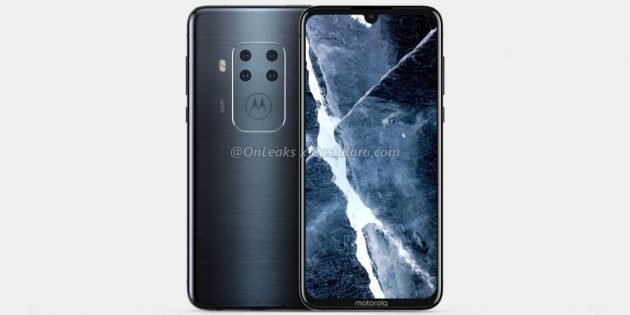 Смартфон Motorola с четырьмя камерами