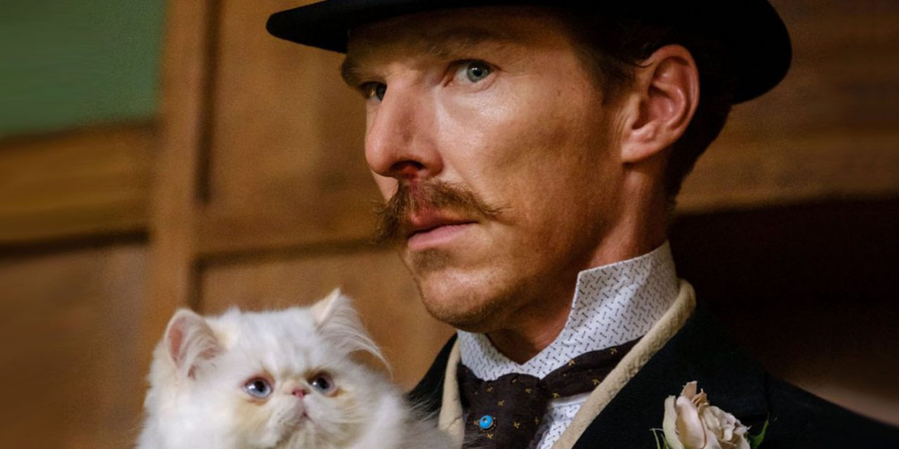 Кадр из фильма 'Кошачьи миры Луиса Уэйна'