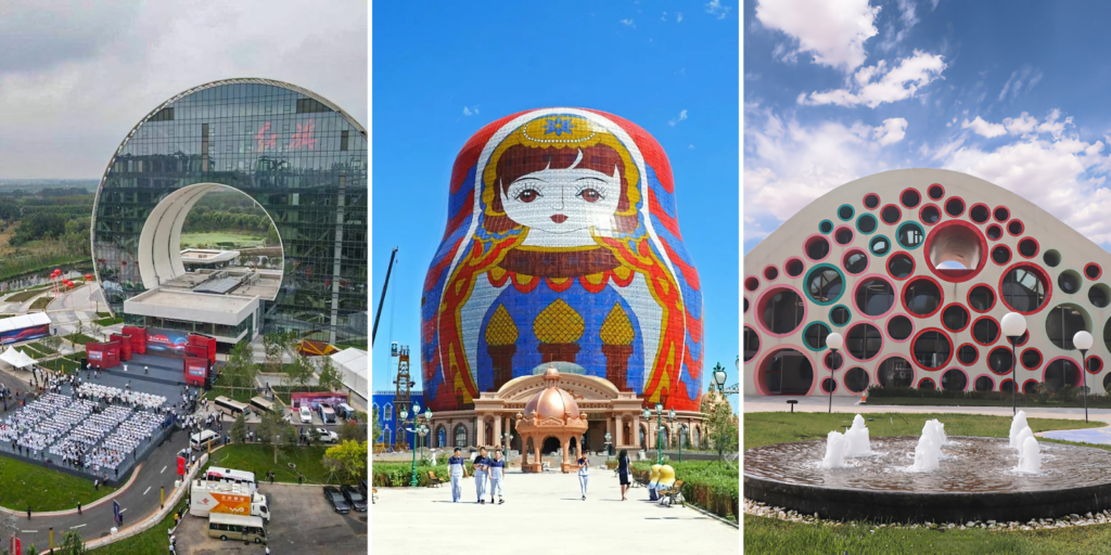 Самые необычные и спорные архитектурные шедевры Китая: голосование за самый необычный дизайн