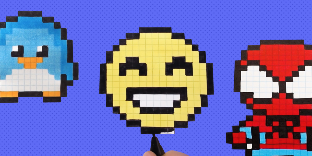 Creative Grid Drawings to Relieve Stress and Inspire Your Imagination