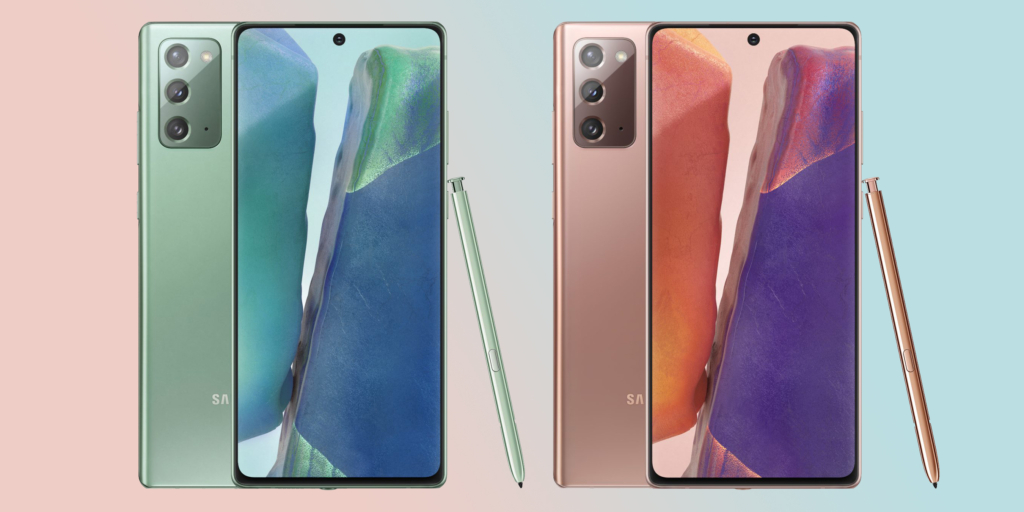 Samsung Galaxy Note 20 — стильный и мощный смартфон с уникальным стилусом