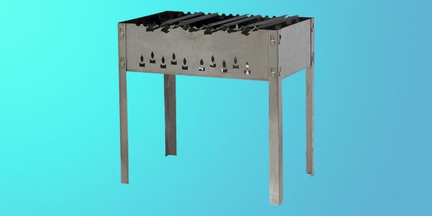 Компактный складной мангал