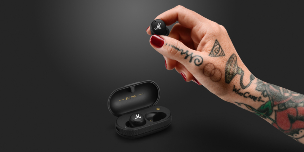 Marshall представляет стильные и компактные беспроводные наушники Mode II