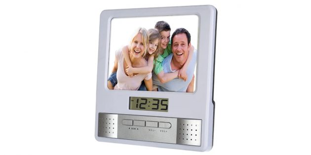 Радиочасы с фоторамкой