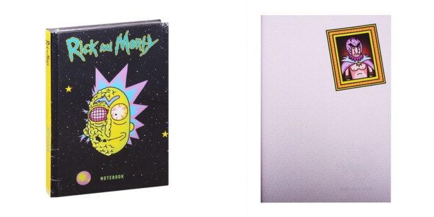 Яркий блокнот с любимыми героями