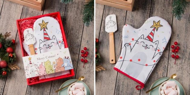 Набор кухонных аксессуаров с забавным дизайном