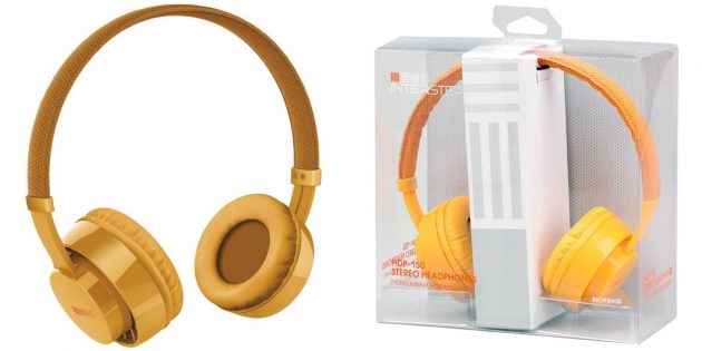 Стильные накладные наушники