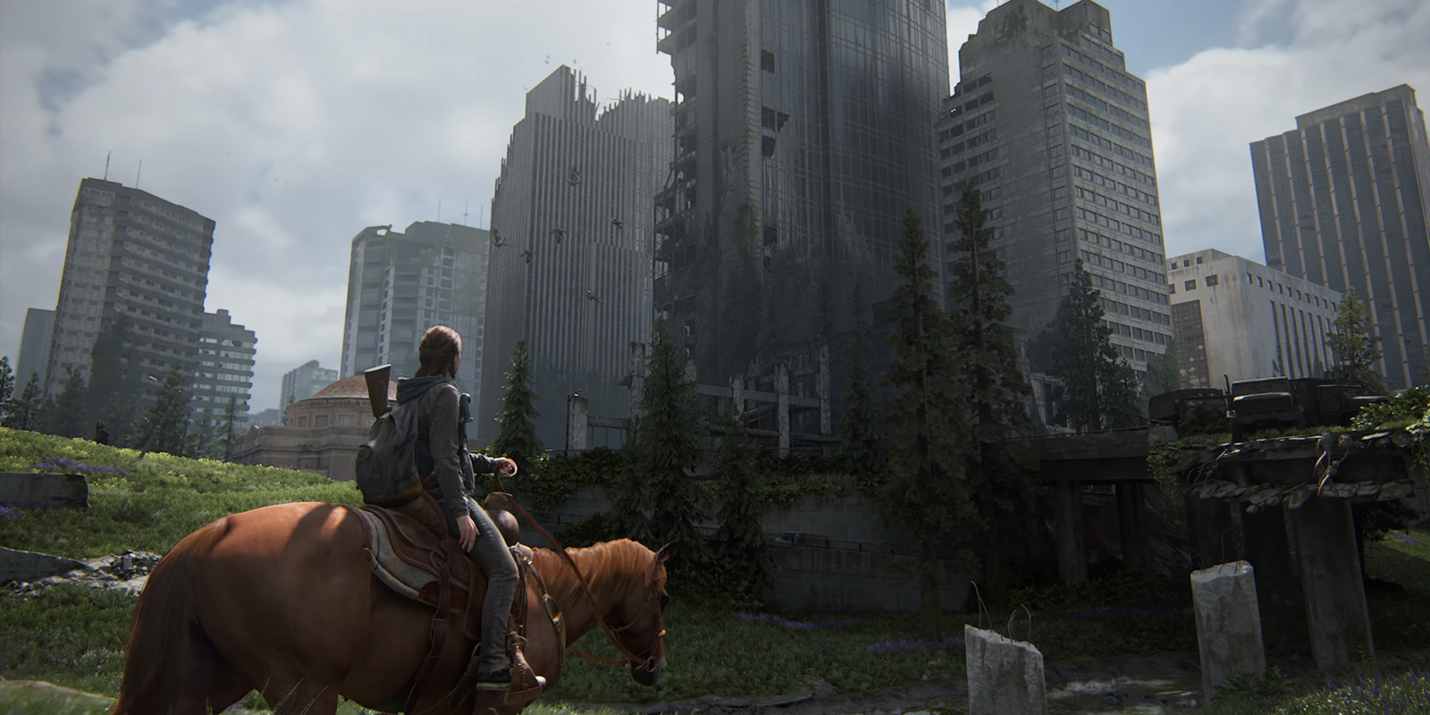 Кадр из игры The Last of Us Part II