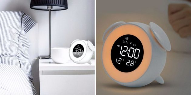 Будильник с имитацией рассвета