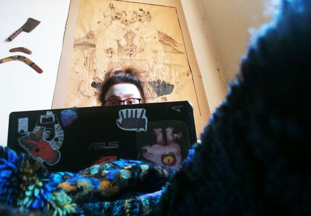 Рабочее место Анны Гуридовой