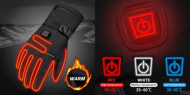 Waterproof Heated Gloves