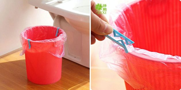 Пластиковые зажимы