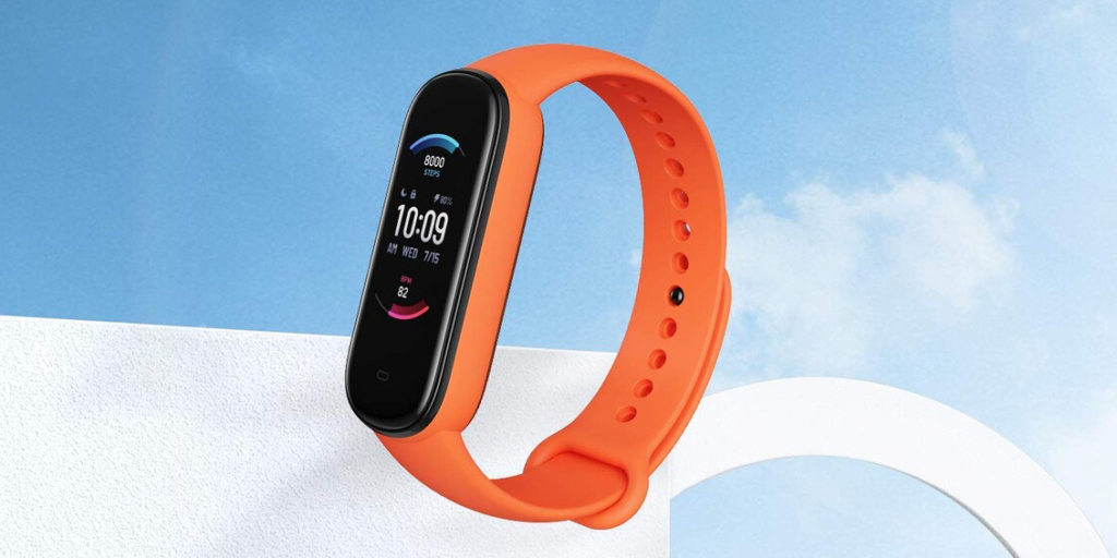 Amazfit Band 5: умный фитнес-браслет с мониторингом кислорода и голосовым ассистентом
