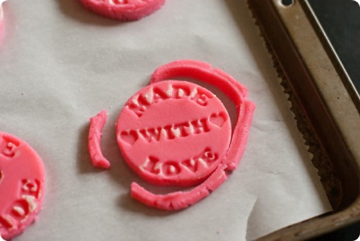 Готовое миндальное печенье