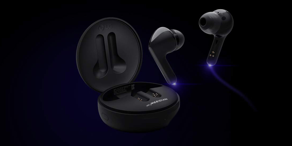 Инновационные беспроводные наушники LG с ультрафиолетовой очисткой