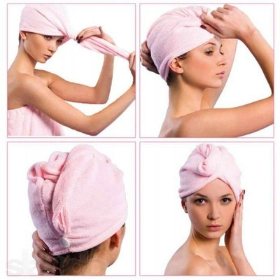 Полотенце из микрофибры для волос