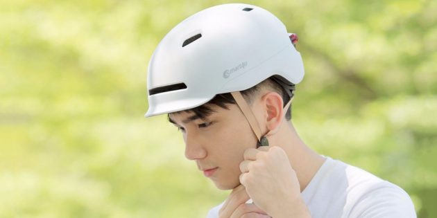 Innovative Cycling Helmet with LED Safety Light by Xiaomi