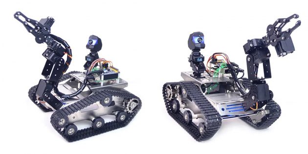 XiaoR_GEEK Black A1 Crawler Robot