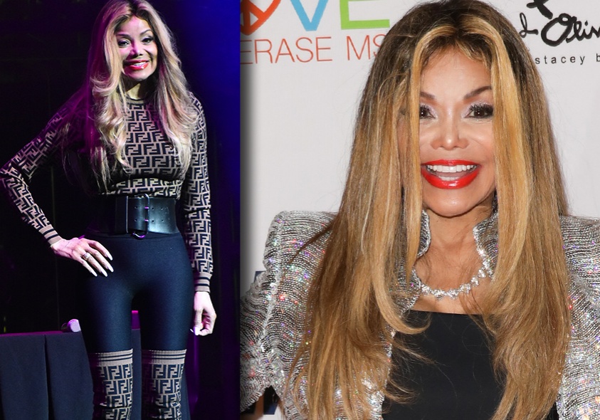 La Toya Jackson Stuns in Youthful Chic Outfit at Tribute Tour Launch