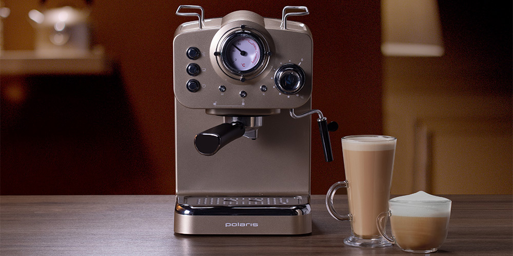 Идеальная рожковая кофеварка Polaris: создавайте ароматный кофе дома