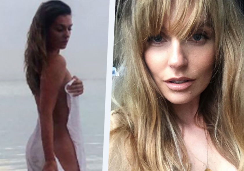 Sasha Savelieva onalikdan keyingi go‘zalligini namoyish etdi