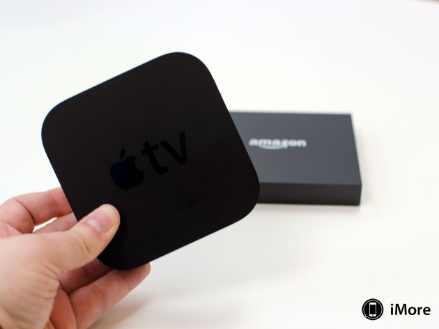 Apple TV va Fire TV qutilari