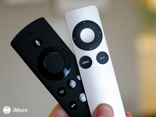 Apple TV va Amazon Fire TV pultlari