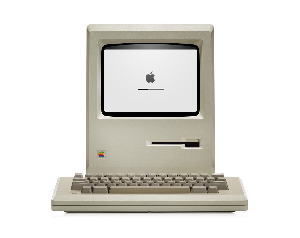 Уникальный взгляд: как OS X выглядит на экране первого Макинтоша