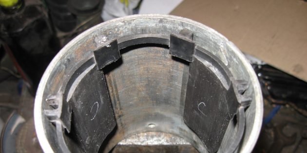 Отклеивание магнитов стартера