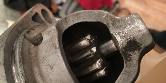 Повреждение зубьев бендикса