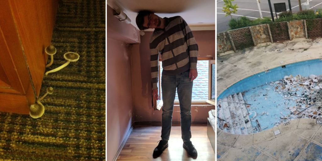 Ужасающие отели: 20 реальных фото, от которых захочется уйти навсегда