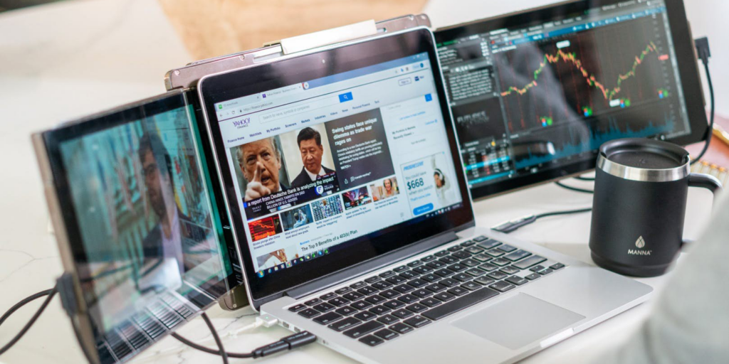 Boost Your Productivity with Trio: Innovative Clip-On Monitors for Laptops