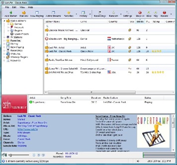 RaimaRadio интерфейс