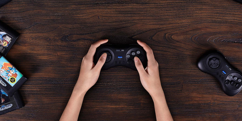 Experience Classic Gaming with 8BitDo's Wireless Sega Mega Drive Controllers