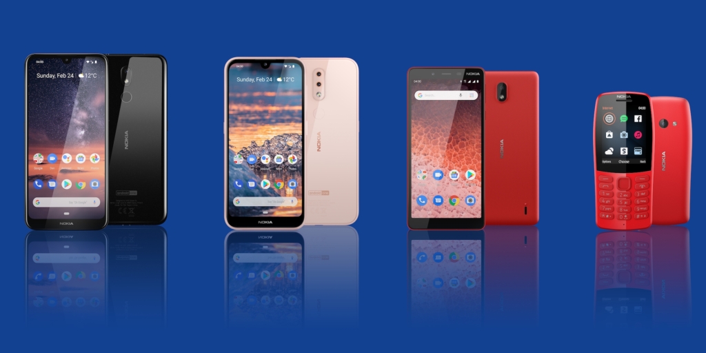 Nokia представила доступные телефоны и смартфоны с обновлением до Android R