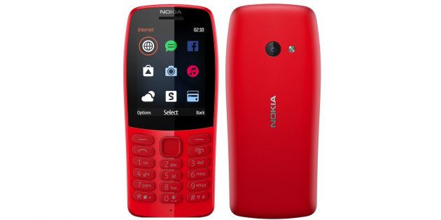 Nokia 210 — классический кнопочный телефон